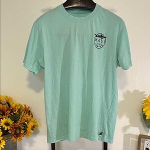 Maui and Sons Aqua Short Sleeve Tee lightweight